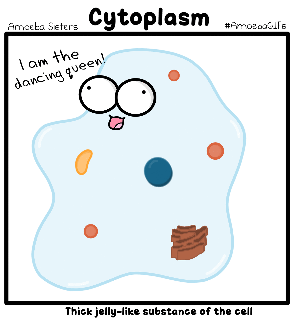 Cytoplasm (Dancing Queen) GIF by SarinaSunbeam on DeviantArt Cytoplasm (Dancing Queen) GIF by SarinaSunbeam on DeviantArt