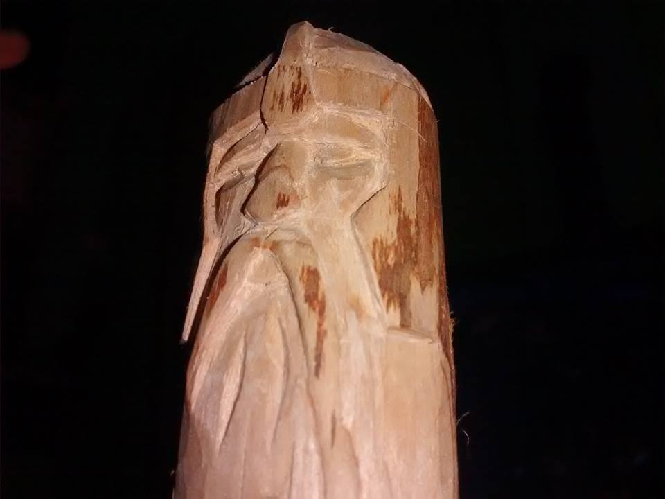 My first wood spirit