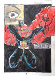 My childhood superhero drawing by Count-Dragula