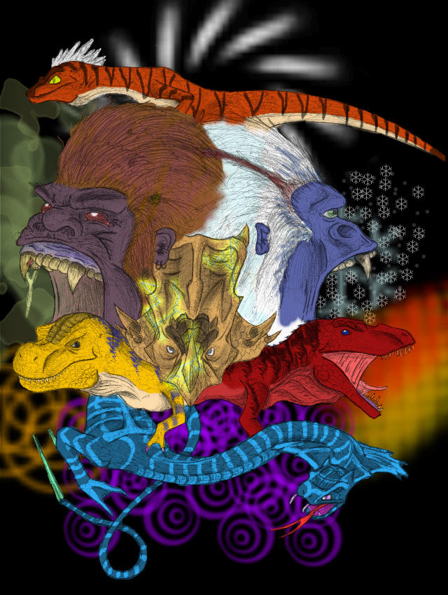 Primal Rage : NOW IN COLOR by Zilla103192 on DeviantArt