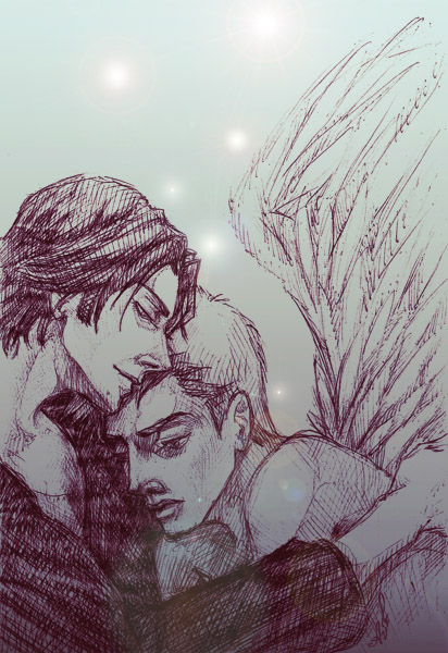 My Angel_sketch by IrbisN