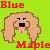 Spaniel for blue-maple