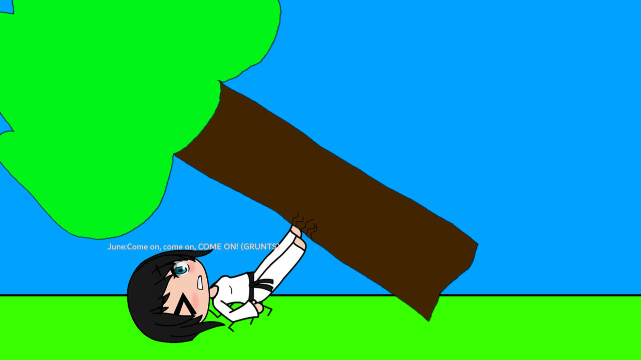 Robot taekwondo v 84 scene remake but with june by 1Pororo on DeviantArt