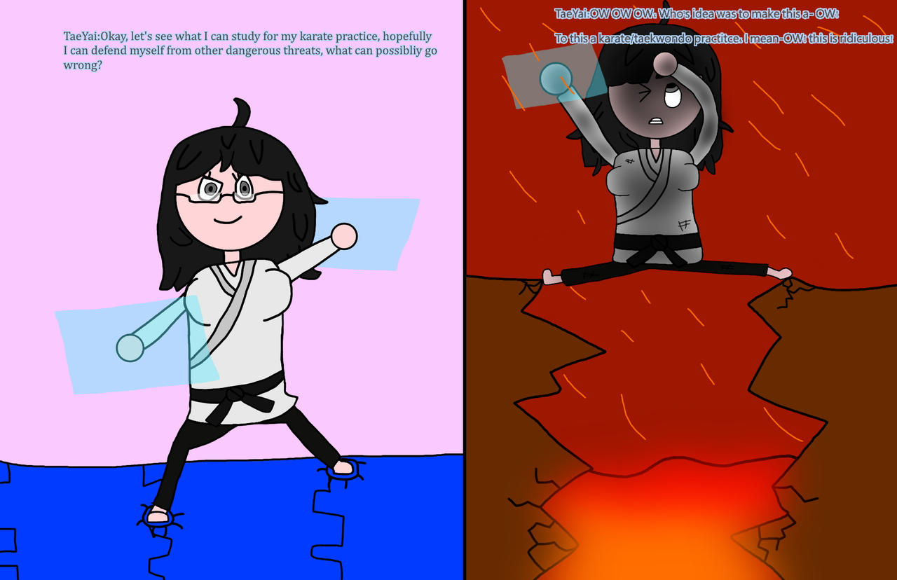 Taeyai karate mishap by 1Pororo on DeviantArt