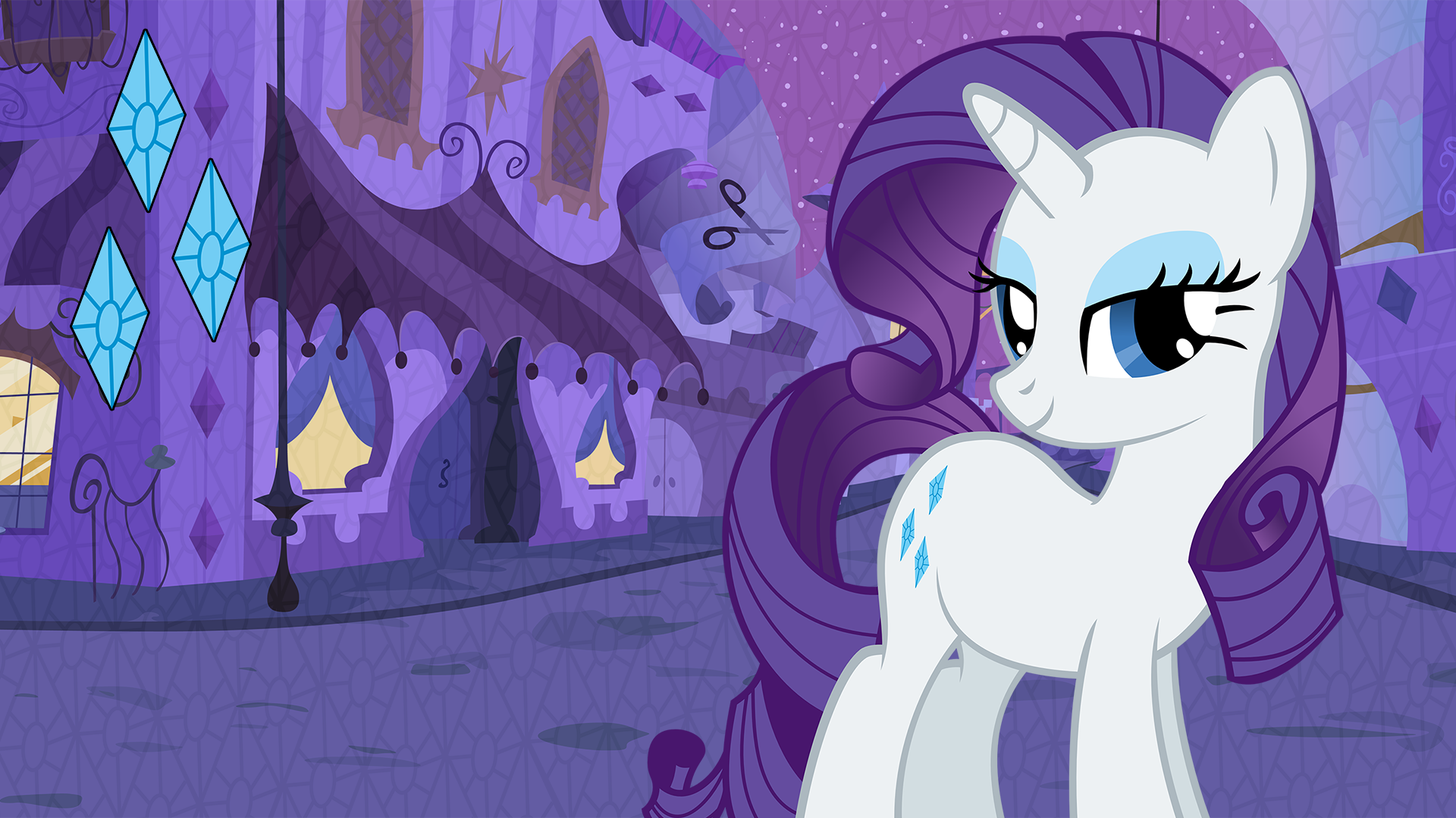 Rarity - My Little Pony Wallpaper FullHD