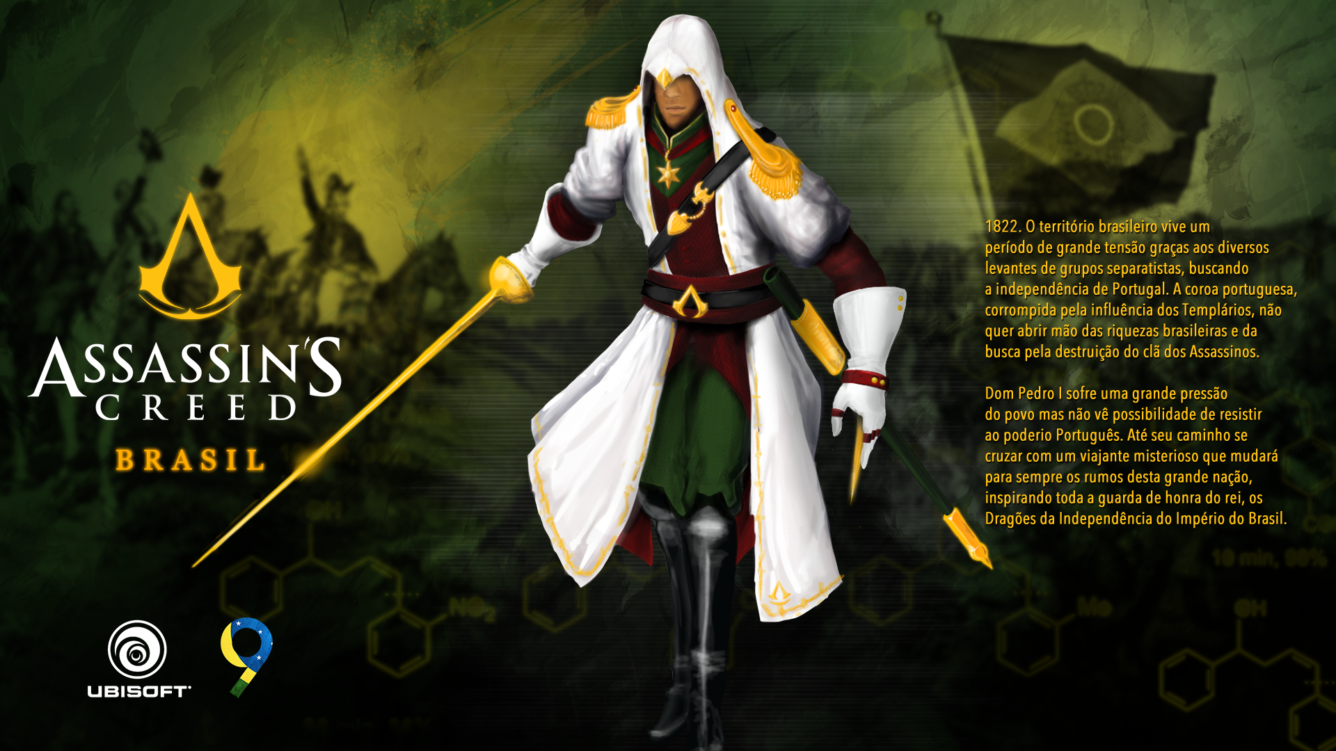 Jogo brasileiro estilo Assassin's Creed coloca Dom Pedro I como personagem  principal - Adrenaline