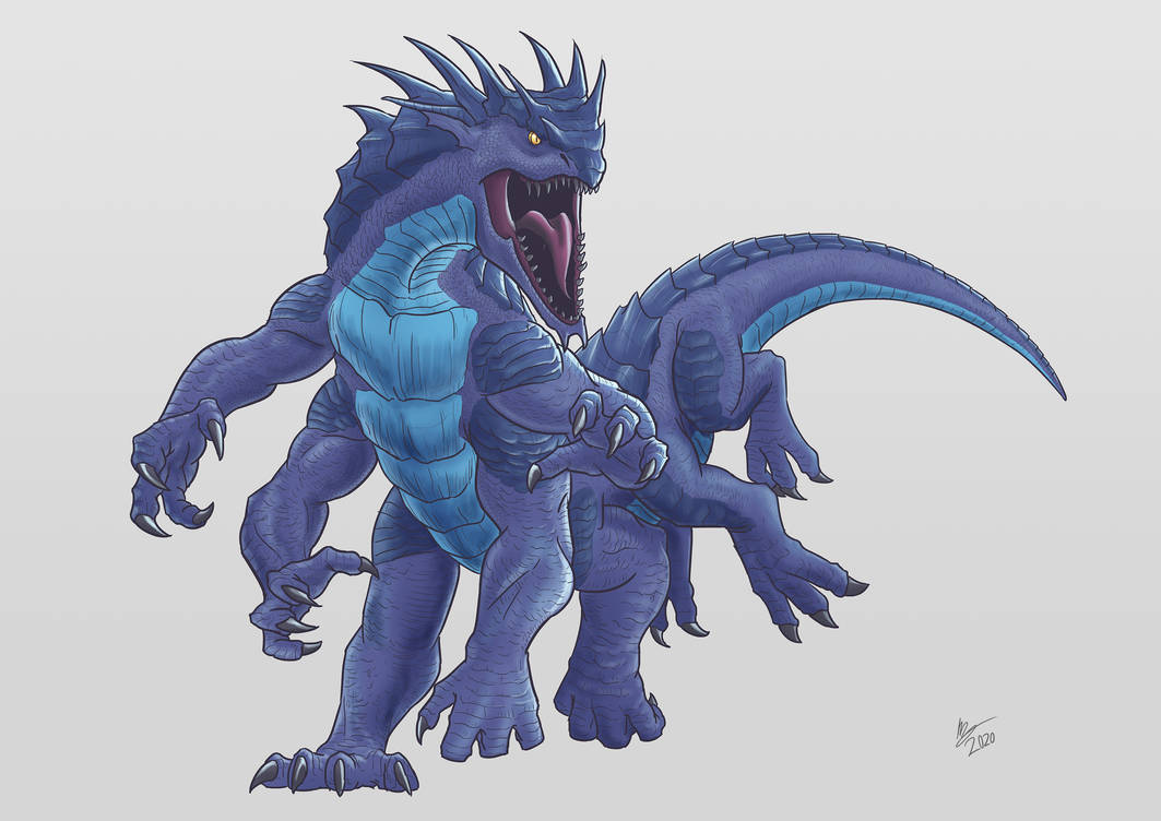 Commission - Behir by NazRigar on DeviantArt