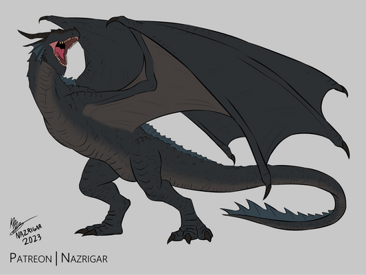 Smaugust Patron Reward - Balerion the Black Dread