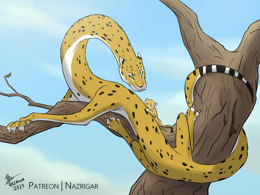 Beast Fad Beast Fables - Serpepard by NazRigar on DeviantArt