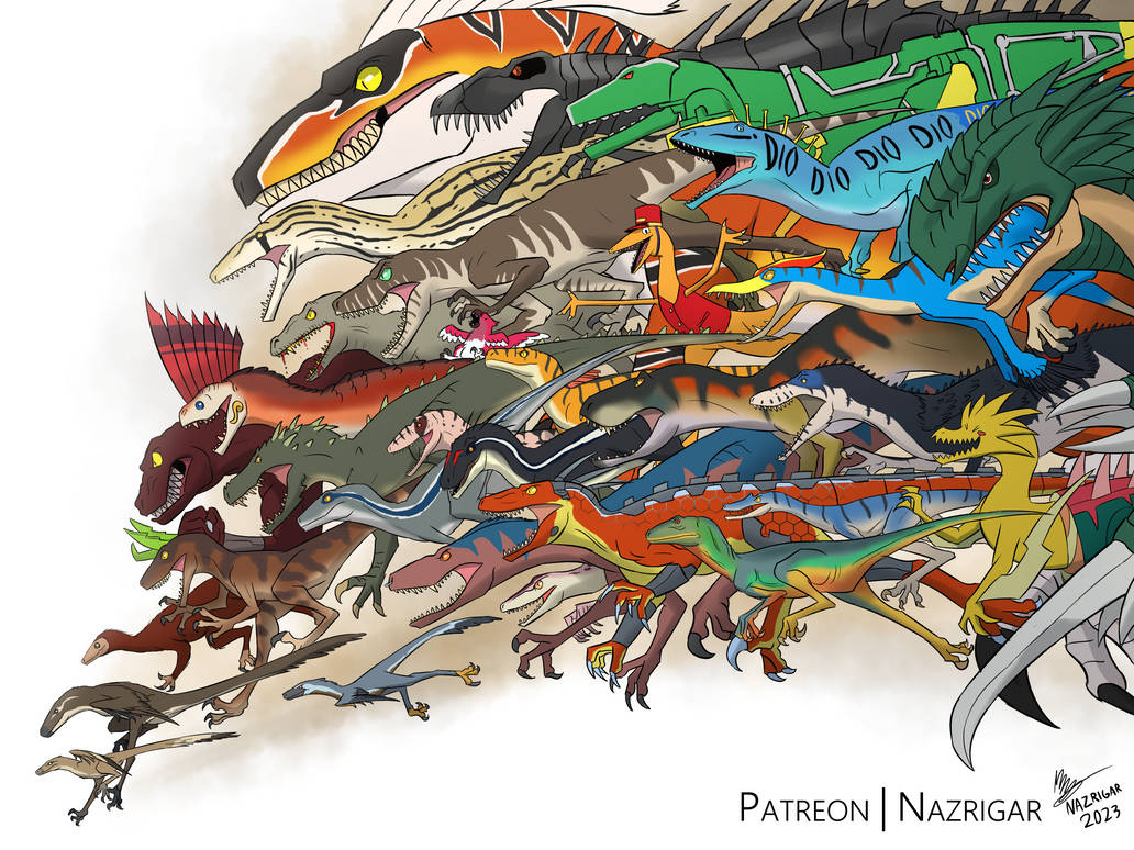 Raptor Rush by NazRigar on DeviantArt