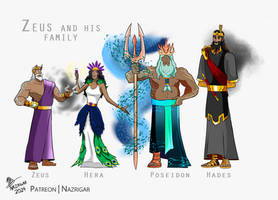 Pantheons - Zeus and the Ruling Olympian Family