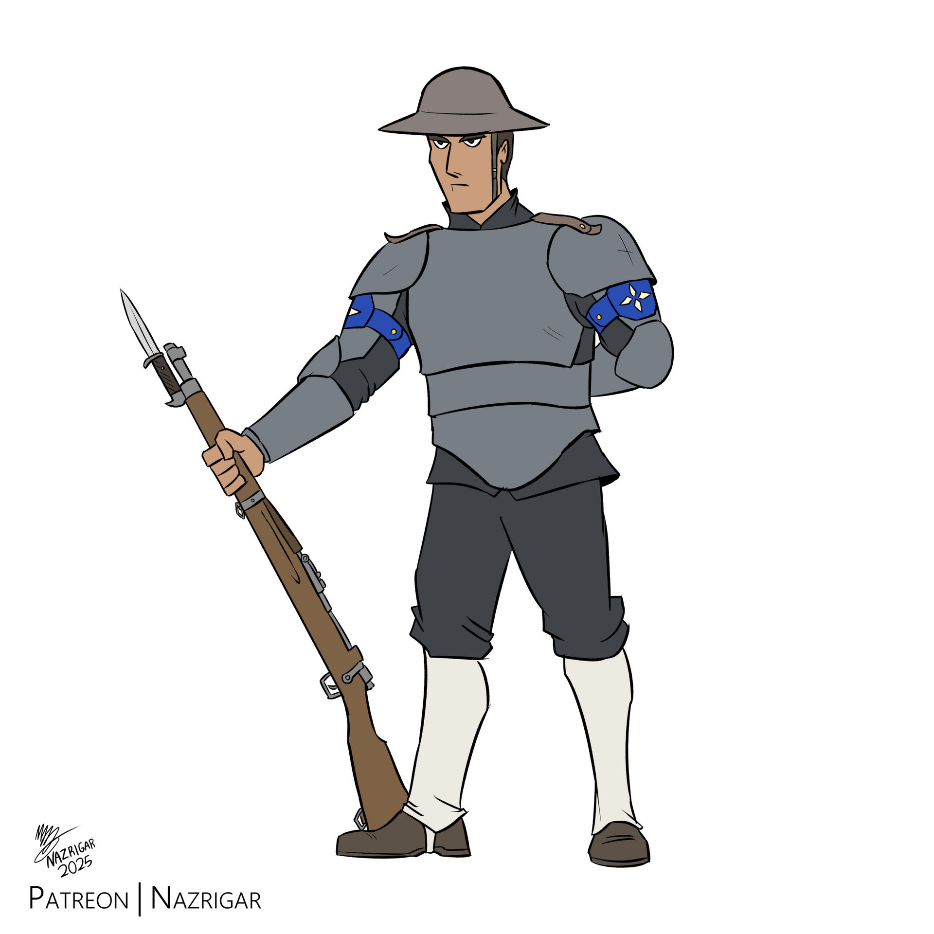 Random Union Soldier Commission - Union Soldier by NazRigar on DeviantArt