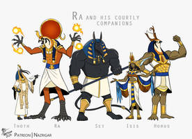 Pantheons - Ra and his Courtly Companions