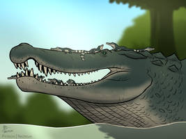 Mother's Day 2026 - Deinosuchus and Young