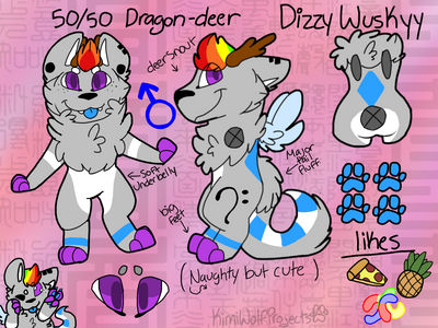 Dizzy's reference sheet (commission)