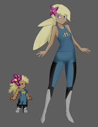 Starbound human female protectorate