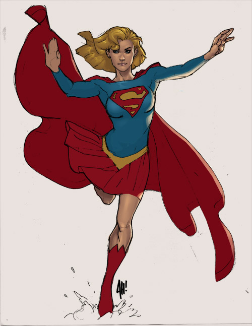 unfinished AH supergirl