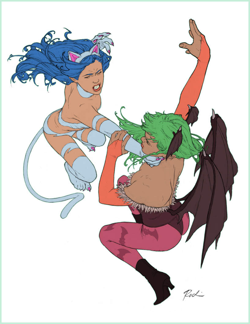 felicia vs morrigan flats