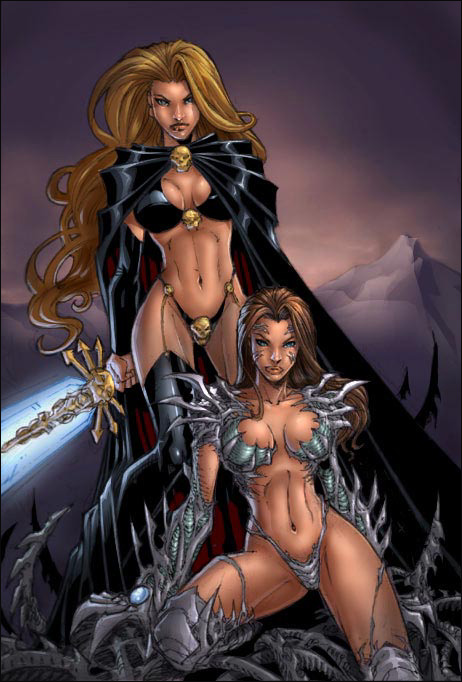 lady death witchblade colors