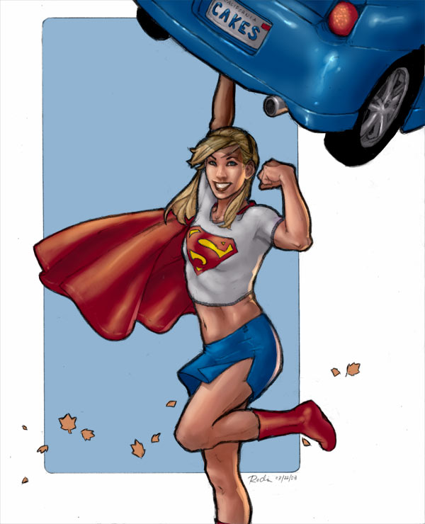 supergirl for drawoff