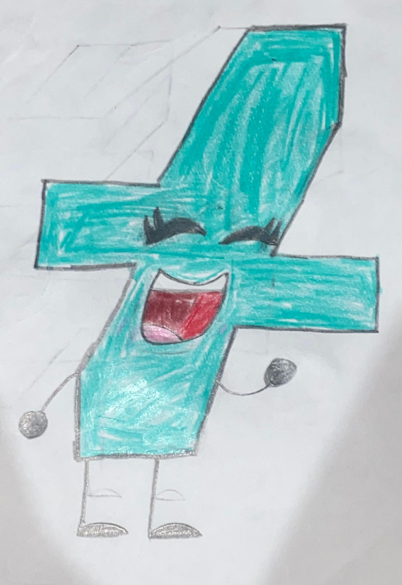 DeviantArt Logo As A BFDI CHARACTER (AKA Devy) by mlpwereponydragon on ...