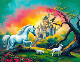 Unicorn fairytale