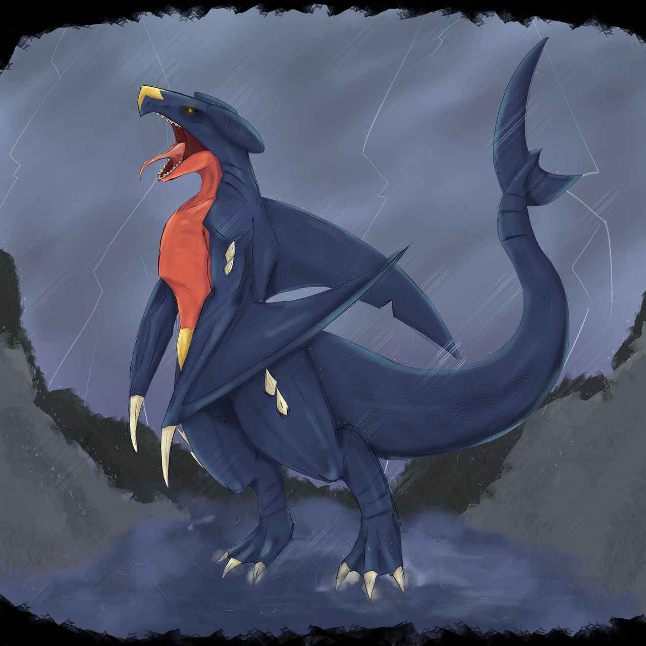 Garchomp Rider Monster hunter garchomp by Townnn-biz on DeviantArt