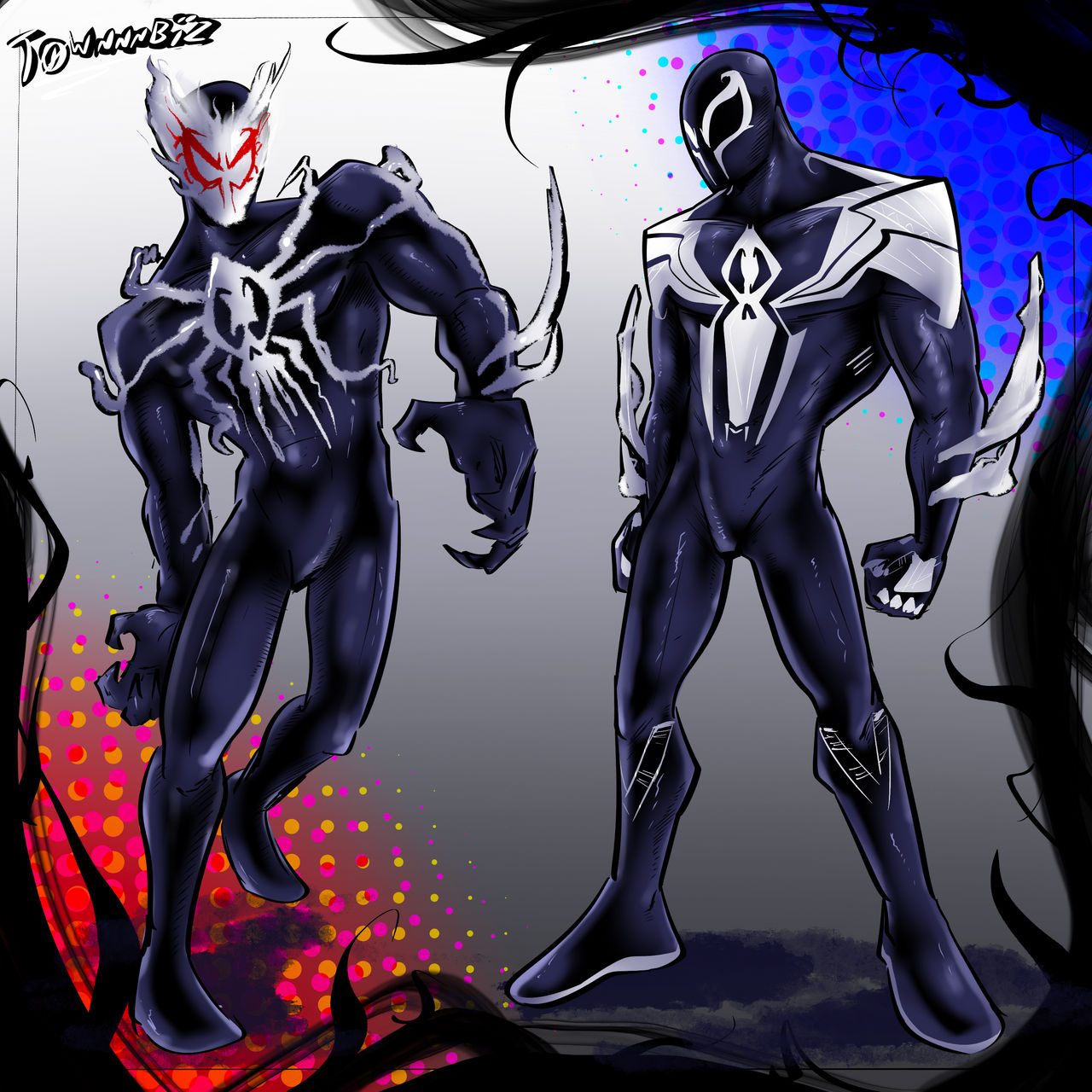 Symbiote Spider-Man 2099 by Townnn-biz on DeviantArt
