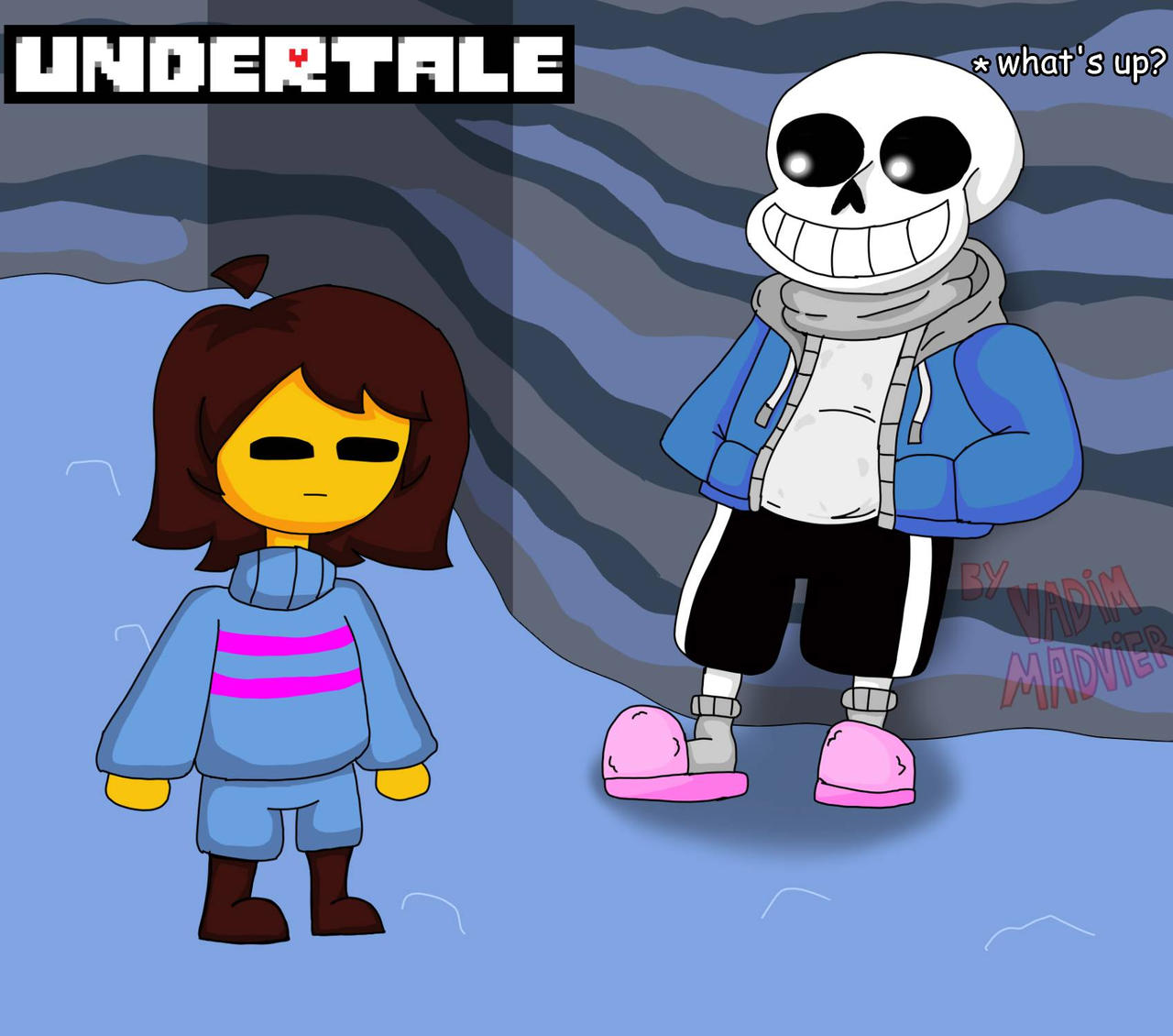 Snowdin Snow Pattern Undertale - Snowdin by VadimMadvier on DeviantArt