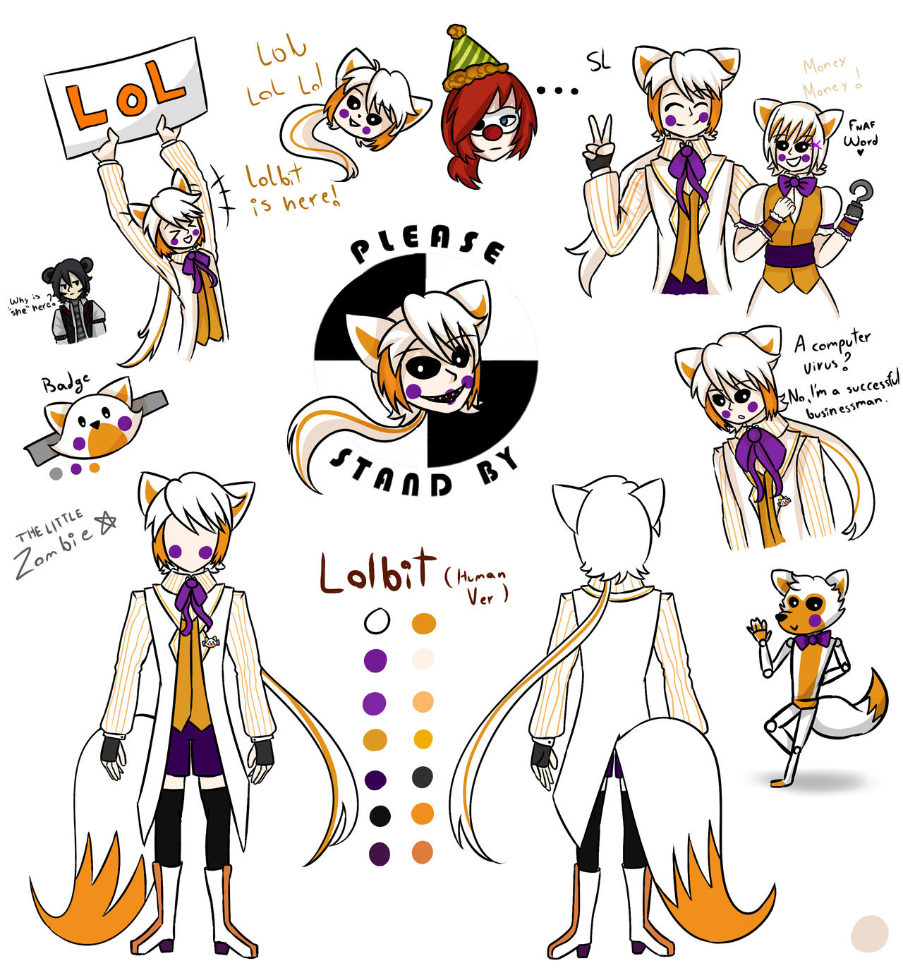 Lolbit First Design Lolbit by JustALittleZombie on DeviantArt