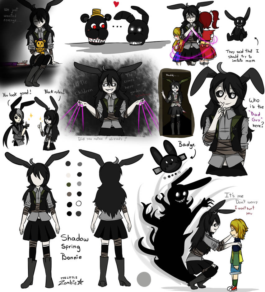 Shadow Spring Bonnie by JustALittleZombie on DeviantArt