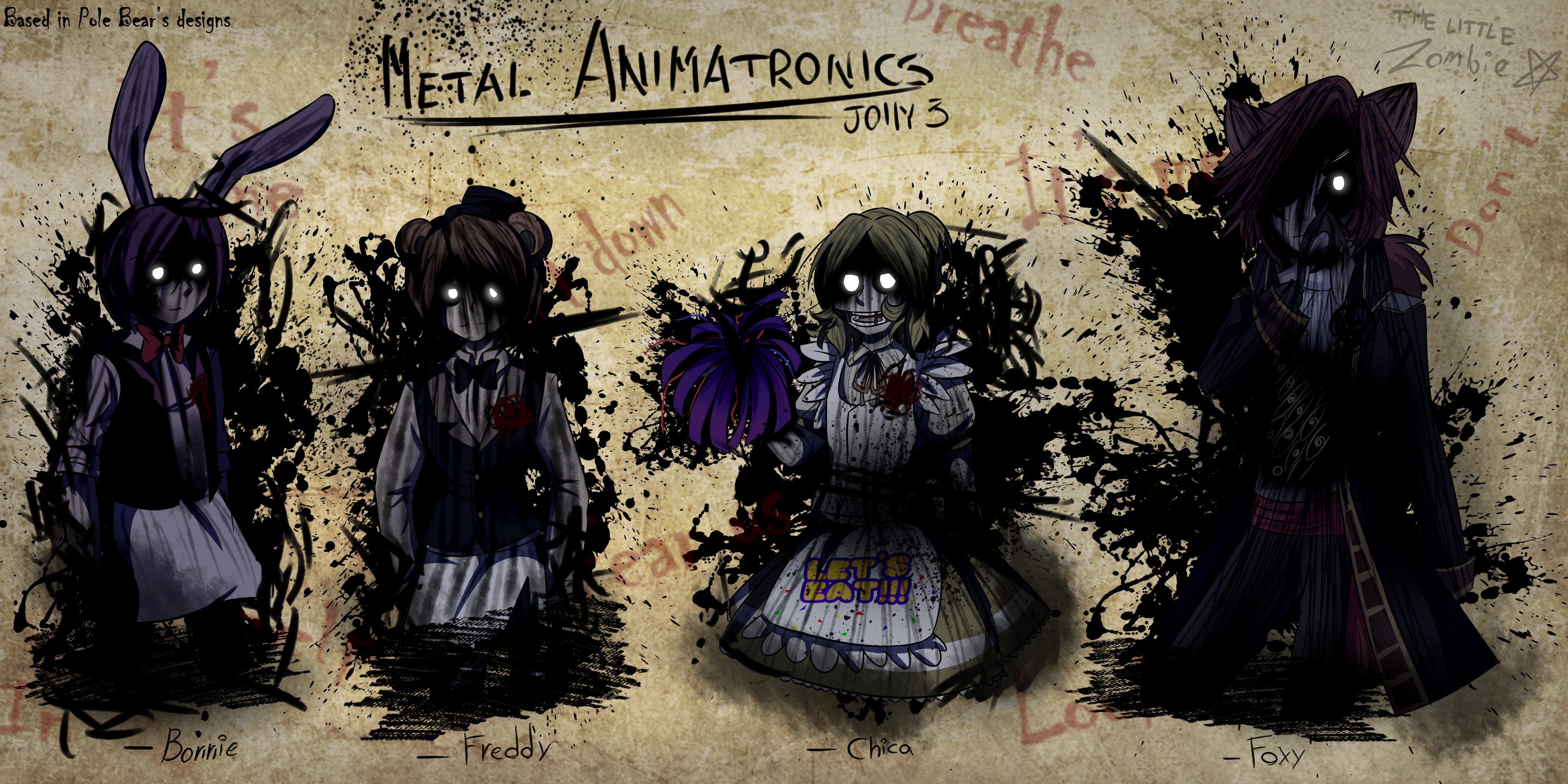 Three nights at tammy's todos os animatronics by arthurzinho2006 on  DeviantArt