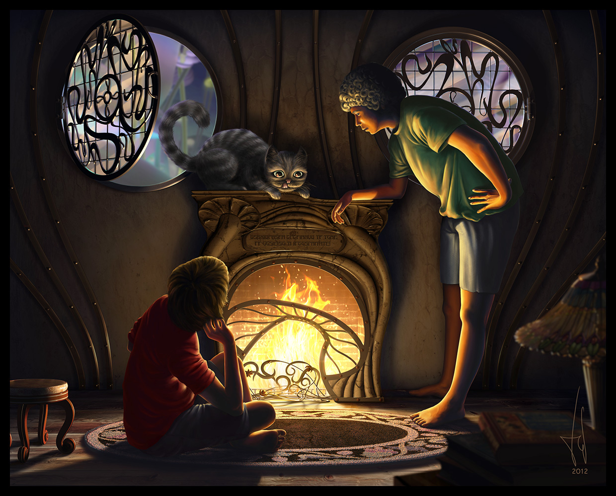 The Fireplace Riddle