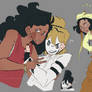 Human brothers + Alive cat