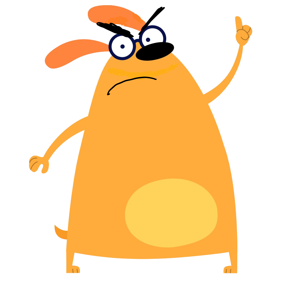 Ruff Ruffman Scared Ruff Ruffman Angry by Justincastillotoy on DeviantArt