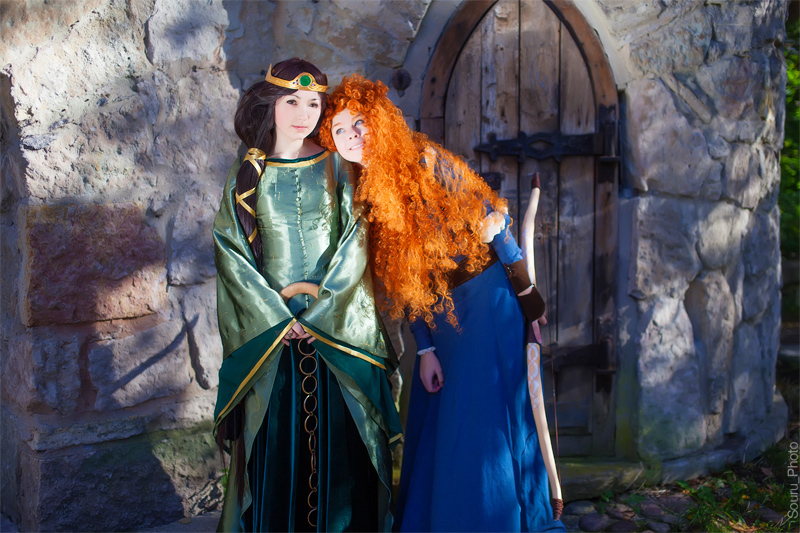 Merida and Elinor Brave