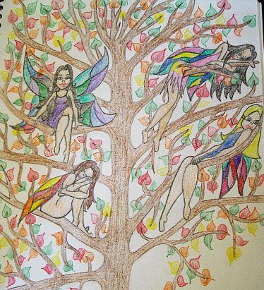 faerie tree by snoe-faerie on DeviantArt