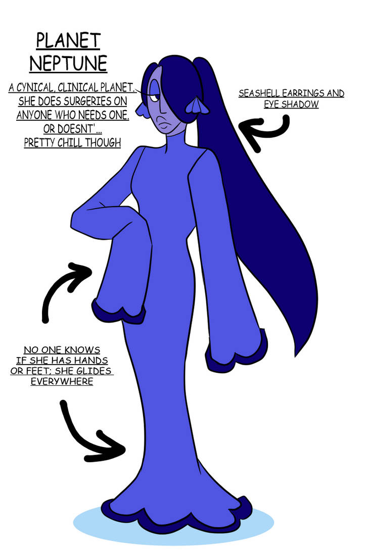Neptune by SwanpyArt on DeviantArt