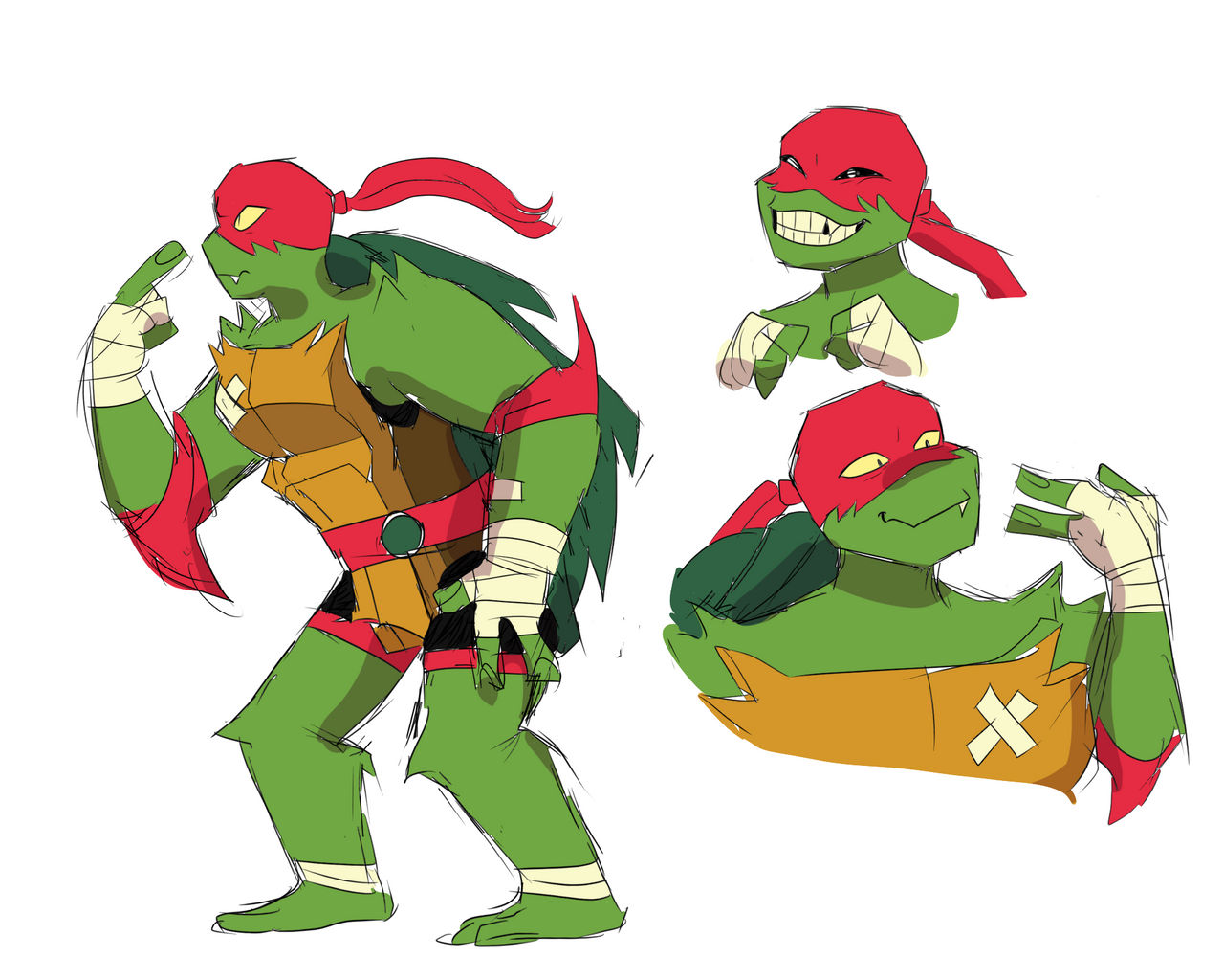Dad Raph Raph Sketches by SwanpyArt on DeviantArt
