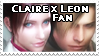 Claire x Leon Stamp by Neurosylum