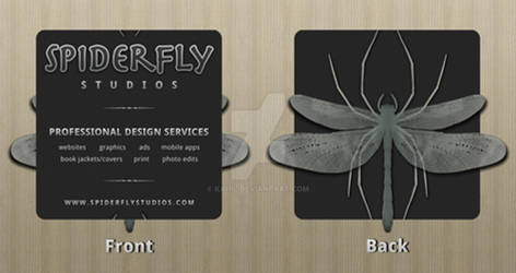 Spiderfly Studios Bus. Cards