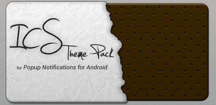 Popup Notifications for Android - ICS Themes