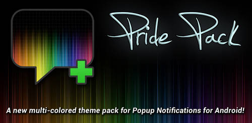 Pride Pack - Popup Notifications for Android by kahil
