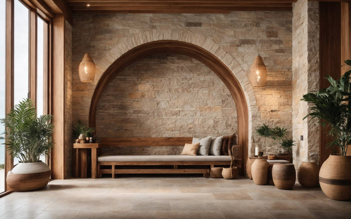 Default Coastal interior design of modern entrance by baaty01 on DeviantArt