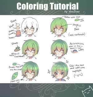 Coloring tutorial