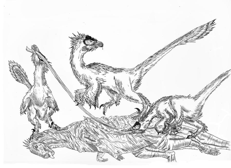 Variraptor mechinorum by Durbed