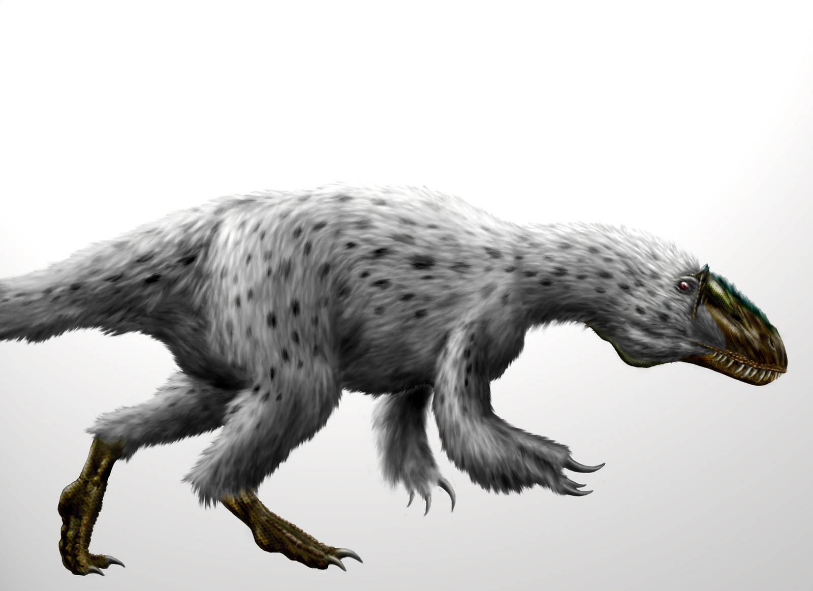 Guess what... yes, Yutyrannus huali. by Durbed