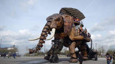 Steampunk elephant