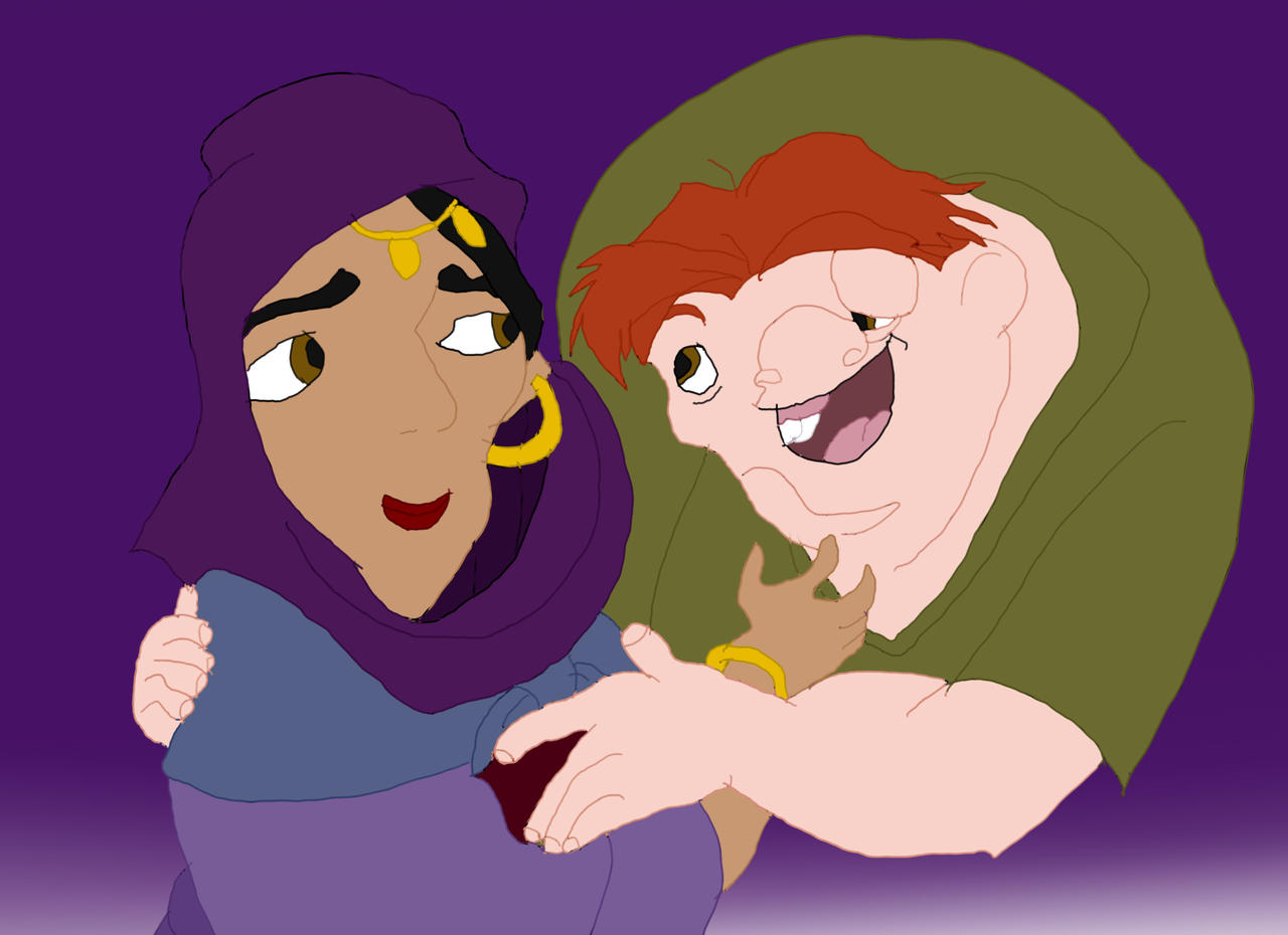 Quasimodo and His Mother by Disneyfangirl774 on DeviantArt
