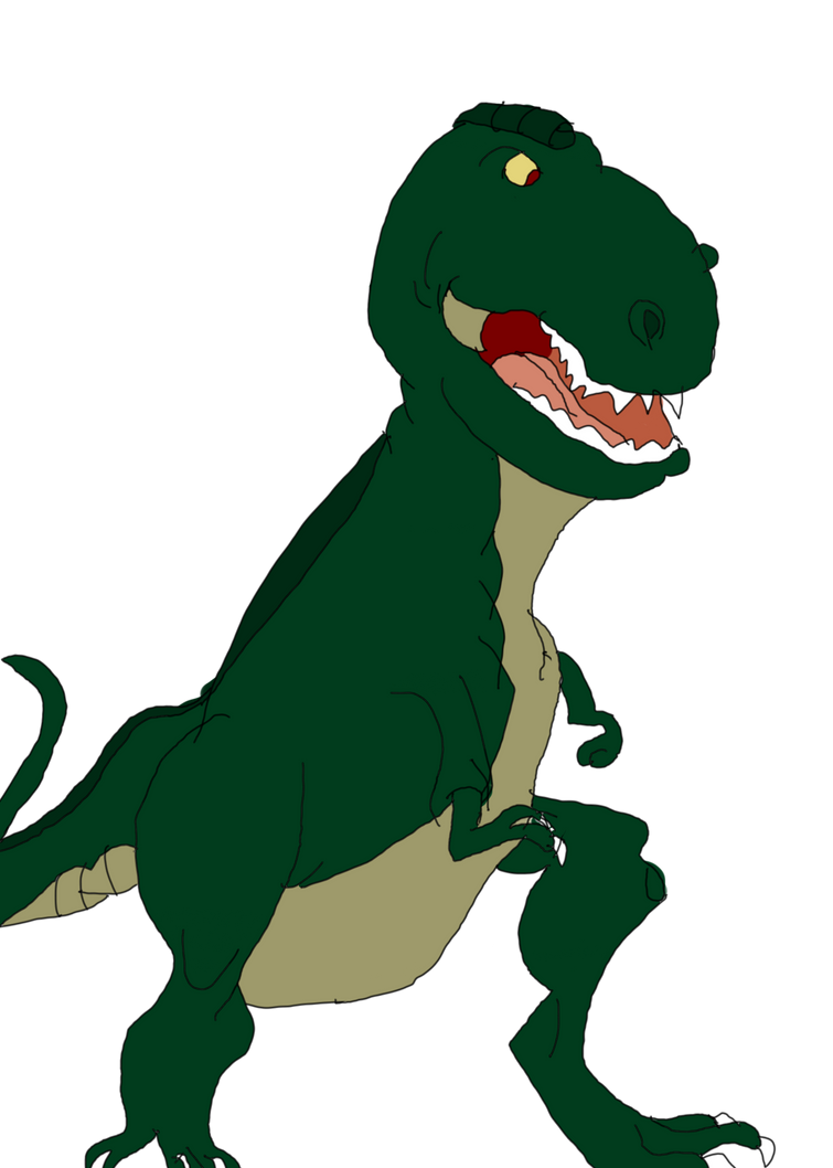 Sharptooth (Actual colors) by DisneyFanGirl1997 on DeviantArt